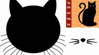 15+ Free Halloween Cat Svg Whiskers Svg