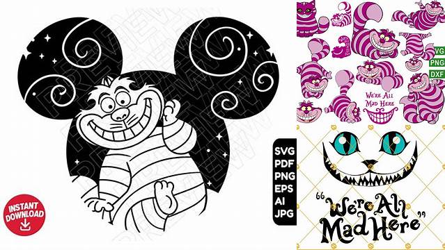 16+ Cat Moon Svg Free Cheshire Cat Svg