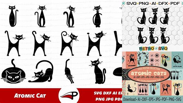 22+ Atomic Cat Svg Svg Cat Silhouette