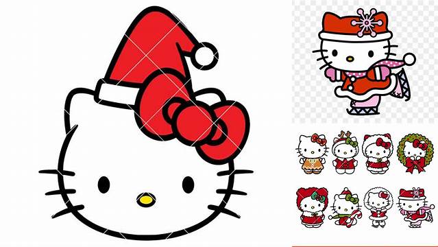 23+ Hello Kitty Free Svg Cat Christmas Svg