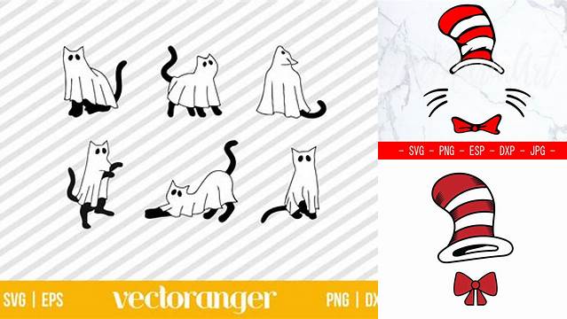 28+ Cat Ghost Svg Free Cat In The Hat Svg