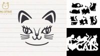 4+ Cat Decal Svg Kitty Svg