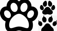 45+ Cat Paw Print Svg Free Cat Birthday Svg