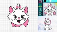 5+ Aristocats Marie Svg Free Svg Cat