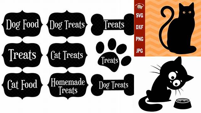 52+ Cat Food Svg Free Black Cat Svg