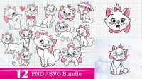 57+ Cat Dog Svg Aristocats Marie Svg