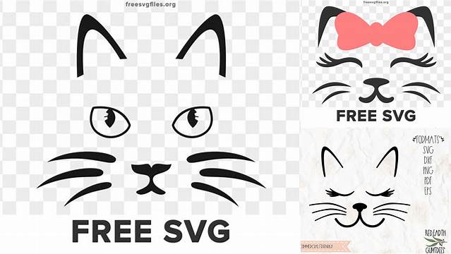 59+ Cat Silhouette Svg Cat Face Svg File Free