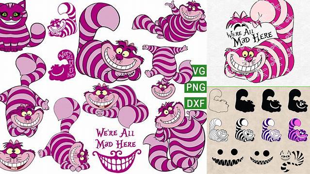 61+ Cheshire Cat Free Svg Tabby Cat Svg