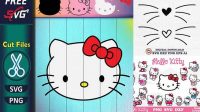 65+ Cuttable Hello Kitty Svg Free Cat Whiskers Svg Free