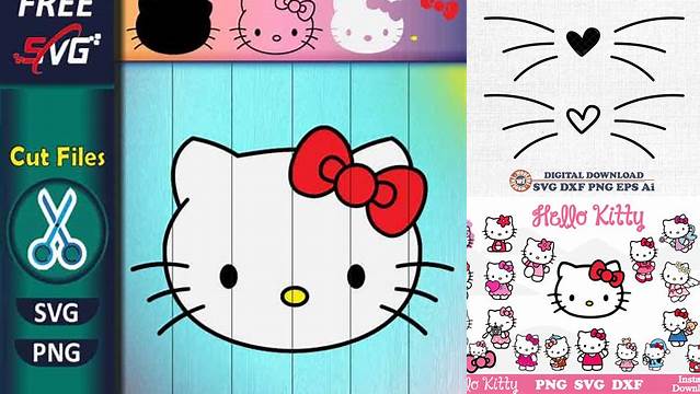 65+ Cuttable Hello Kitty Svg Free Cat Whiskers Svg Free