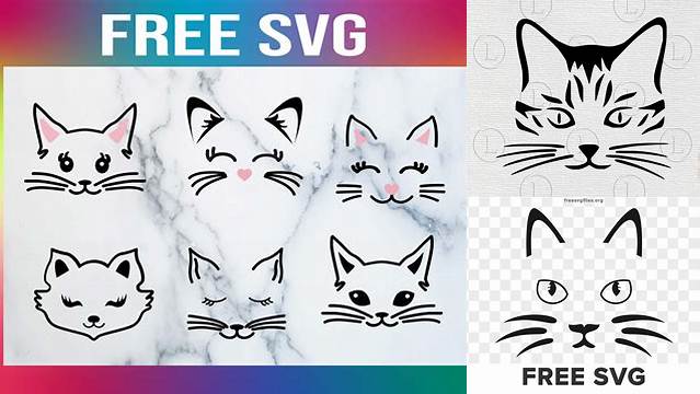 67+ Free Cat Face Svg Dog And Cat Svg Free