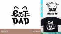 69+ Cat Dad Svg Cute Cat Svg