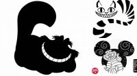 78+ Cat Outline Svg Free Free Cheshire Cat Svg