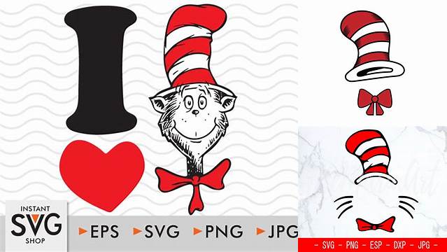 82+ Etsy Cat In The Hat Svg Free Cat Svg For Cricut