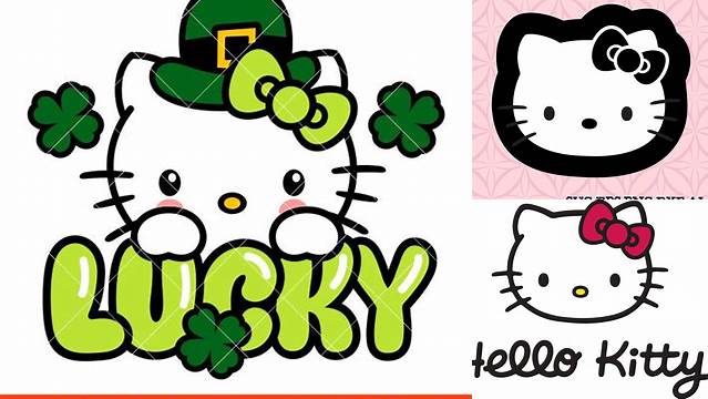 96+ Hello Kitty Svg Images Lucky Cat Svg