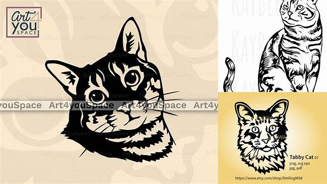 96+ Tabby Cat Svg Free Cat Toy Svg