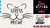 97+ Don T Stress Meowt Svg Hello Kitty Svg Cricut