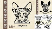 98+ Sphynx Cat Svg Free Peeking Cat Svg Free