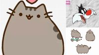 98+ Sylvester The Cat Svg Pusheen Cat Svg