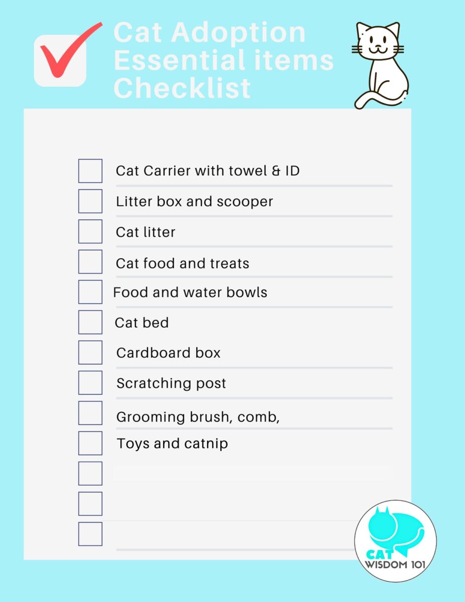 Kitten Adoption Checklist