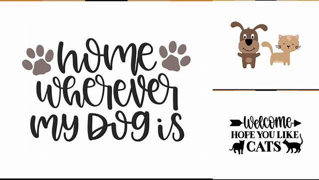 Free Cat and Dog SVG Cut File | Lovesvg.com