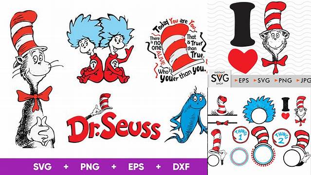 The Cat In The Hat SVG, Dr Seuss SVG, Funny Dr Seuss SVG, Dr Seuss Cat