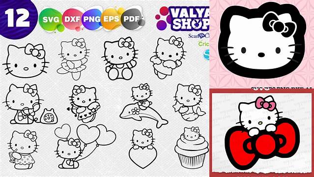 Download Kitty Svg Free Background Free SVG files | Silhouette and