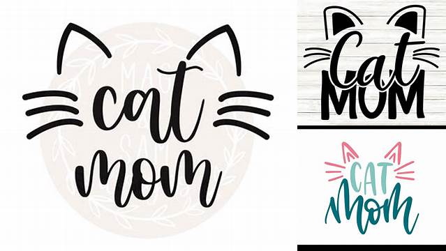 Cat Mama svg Cat Mom Cut file in Svg dxf eps png jpg Files | Etsy