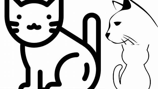 Cat outline - Free animals icons