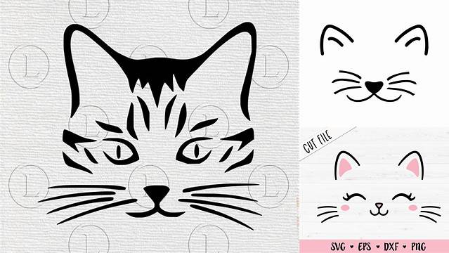 Cat Face SVG | Karimoos