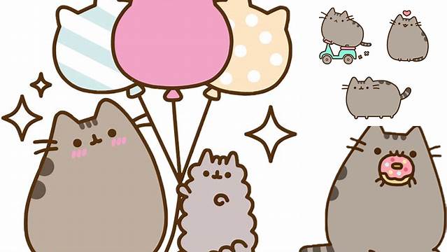 Pusheen Vector at GetDrawings | Free download