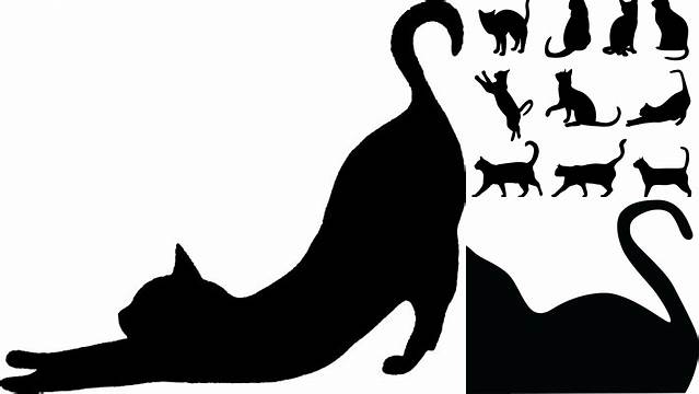 Cats Silhouette at GetDrawings | Free download