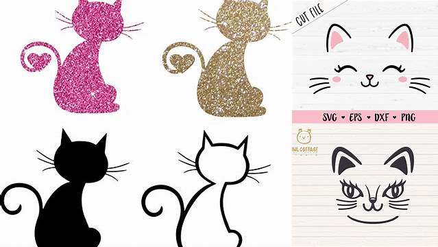 Cute Kitty Cat Svg Design By AgsDesign | TheHungryJPEG