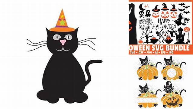 Halloween Cat svg file By Zoss Design | TheHungryJPEG